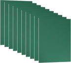 PATIKIL 3.3x2.1x1/32inch Anodized Aluminum Sheet, 10Pcs Metal Rectangle Aluminum Plate 0.8mm Thick Engraving Blanks for Laser Engraving DIY Decorative Crafting Home Decoration, Green