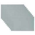 PATIKIL 5x8 Inch Anodized Aluminum Sheet Metal, 10Pcs Laser Plates Engraving Blanks 0.5MM Thin Rectangle for Crafting DIY House Laser Engraving, Gray