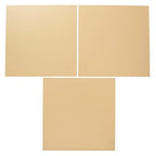 EAGLE 1: 12" x 12" 26 Gauge Sheet Metal Squares (3 Pack Per Order, Multiple Colors) Great for Arts, Crafts, DIY Home or Work Projects (6" X 6", Sahara Tan)