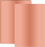 PATIKIL 11.7x8.3" Hot Stamping Foil Paper Sheet, 20 Sheets A4 Heat Transfer Hot Stamping Paper Foil for Leather DIY Logo Decor Craft Gift Package Scrapbook Card, Rose Gold