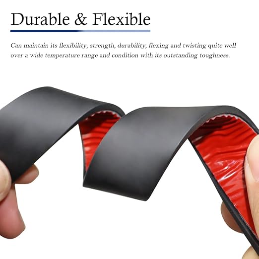 Neoprene Rubber Strips Self Adhesive Solid Rubber Sheets, Rolls & Strips for DIY Gaskets Crafts Pads Seals Warehouse Flooring Neoprene Sheet with Adhesive Backing (1" Wide x 1/8" Thick x 20' Long)