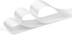 Humphrey's Craft 1-1/2 Inch White Double Faced Satin Ribbon - 25 Yards Variety of Color for Crafts Gift Wrapping DIY Bows Bouquet Decoration Sewing Christmas Tree Wedding and Invitation Card.