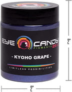 Eye Candy Pigments Premium Purple Mica Powder - Kyoho Grape (25gr) - for Epoxy, Resin, Soap, Paint, Woodworking, Acrylic Pouring, Bath Bombs, Fishing Lures - DIY Arts and Crafts Additive