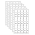 540 Pcs Sticky Tack Poster Stickers, Double Sided Sticky Round Clear Stickers, No Trace Poster Adhesive Putty Removable Waterproof Adhesive Dots for Festival Decoration Sticky Dot (0.31" X 0.51")
