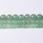 36PCS 10MM Natural Green Aventurine Stone Beads Energy Healing Beads for DIY Jewelry Bracelet Necklace Making for Jewelry Making15Inch…