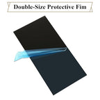 4 Pack Black Anodized Aluminum Sheet 6 x 12 x 1/25 Inch, 5052 Aluminum Sheet, 1mm Thickness Aluminum Plate Covered with Protective Film for Industry Crafting