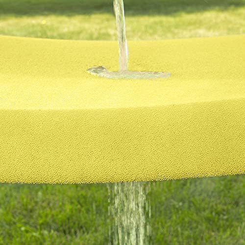 FoamRush 5" x 24" x 24" Water-Resistant Dry Fast Outdoor Upholstery Foam Sheet for Outdoor & Marine Furniture (Chair Cushion Foam for Patio Furniture, Boat Seat Cushion Replacement)
