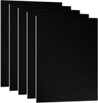 PATIKIL 3.3x2.1x1/32inch Anodized Aluminum Sheet, 5Pcs Metal Rectangle Aluminum Plate 0.8mm Thick Engraving Blanks for Laser Engraving DIY Decorative Crafting Home Decoration, Black