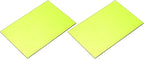 MECCANIXITY 2 Pcs Stained Glass Sheet Mosaic Tile 7.9 Inch x 5.9 Inch Fluorescent Green Stained Glass Sheets for Crafts DIY Art Project