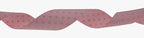 Polka Dot Grosgrain Ribbon 25 Yard Each Roll 100% Polyester (1", Pink)