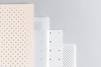 Rolyan Polyflex II, 3/32" x 18" x 24", 1% Perforated, White, 4 Sheets, Highly Conformable Splinting Thermoplastic, Fabricate Custom Orthotics for Hand, Wrist, Thumb, Fingers, Low Resistance, OT PT Use