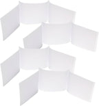 Frosted PVC Mahjong Card Sleeves - Waterproof Protectors for Mahjong Cards 2025, Soft Durable Cover fits 6.3x4.8 inch scorecard, Perfect for Mahjong Tile Set Gifts (Large-4)