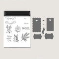 2025-2026 Stamps and Dies for Card Making, Stamps and Dies Set 2025 for Christmas and Halloween, Die Cut DIY Various Festivals Album Scrapbooking Birthdays Greeting Card (M4301)