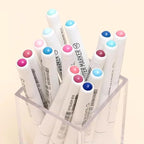 171 Colors Acrylic Paint Marker Single Tip Soft Brush Pens Ideal for Coloring Books, Canvas, Wood, Stone, Egg and DIY Crafts