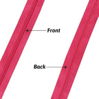 DOITEM 13 Yards 6 Pieces #5 Zippers Assorted Nylon Zipper Nylon Coil Zippers Colorful Sewing Zipper 24 Plastic Sliders for Sewing Supplies