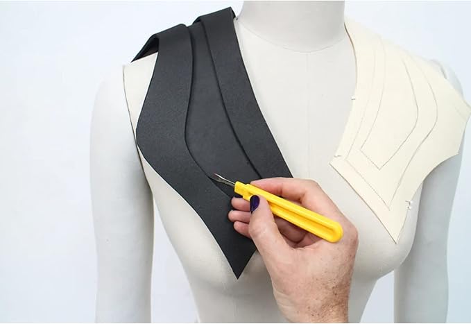 Labzhang White EVA Foam Cosplay, 1 Piece of 6mm Craft Foam,Cosplay Foam, 14" x 39" Ultra-high Density 80 kg/m3 EVA Foam Sheets