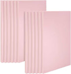 12 Pack 4"x6" Pale Pink Rubber Stamp Carving Blocks Pink Rubber Carving Blocks Linoleum Block for Stamp Maker Printmaking Supplies