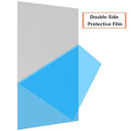 6061 T651 Aluminum Sheet Metal 10 x 17 x 1/8 (0.125”) Inch Plain Thin Aluminum Plate Covered with Protective Film, Heat Treatable Rectangle 3MM Aluminum Metal Plate for Welding, Industrial