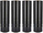 PSBM Black Stretch Wrap, 15 Inch x 1476 Feet, 8 Pack, Tinted Pre-Stretched Shrink Wrap Film for Moving, Packaging, Pallet Wrapping