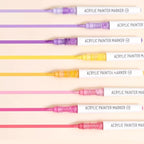 171 Colors Acrylic Paint Marker Single Tip Soft Brush Pens Ideal for Coloring Books, Canvas, Wood, Stone, Egg and DIY Crafts