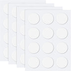 Zonon 60 Pcs Double Sided Adhesive Dots Clear Glue Point Tape Stickers Balloon Glue Round Mini No Traces Adhesive Sticker Dot Sticker for Classroom Decor Craft DIY Office (1.57 Inch/ 40 mm)