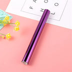 Foil Paper for Crafts Rolls 5Meters Toner Reactive Foil Roll for Scrapbooking Crafting Cardstock Decor Hot Stamping Holographic Heat Transfer DIY Crafts Accessories Foil by Laser Printer and Laminator