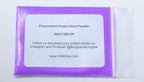 Glow in The Dark Pigment Powder - Neutral and Fluorescent Color for Art Painting, Fine Art, Nail Art Paint, and DIY Crafts - Long Lasting, 10+ Color Options - Fluorescent Purple - (120 Grams/4 Ounces)