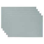 PATIKIL 6x10 Inch Anodized Aluminum Sheet Metal, 5Pcs Laser Plates Engraving Blanks 0.5MM Thin Rectangle for Crafting DIY House Laser Engraving, Gray