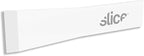 Slice 10534-CS Chisel Blades, Ceramic Blade Lasts 11x Longer Than Metal, Finger Friendly Edge, 24 Blades, White