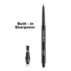 Smudge Proof Eyeliner, Waterproof Retractable Eye liner with Brush, Matte and Shimmer Eyeliner Pencil, Creamy Texture, Long lasting & Smooth(47 Baby Pink Shimmer)