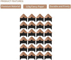 GOONAVI 15 Sheets 360 Pcs Rose-Gold Acid-Free Photo Corners Mounting Self Adhesive for DIY Photo Album Journal