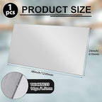 1 Pcs 16 Gauge 24 x 48 Inch Metal Steel Sheet Steel Plate Mild Carbon Cold Rolled Square Weldable Metal Panels for Outside Industrial DIY Use Projects Weld Accessories