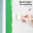 Green Painters Tape,1 inch x 60 Yards x 10 Rolls (600 Yards Total) - Medium Adhesive Masking Tape for Painting,Labeling,DIY Crafting,Decoration and School Projects