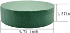 5 Pcs Floral Foam, MYYZMY 4.7 Inch Dry Wet Floral Foam Bricks Round for Artificial Flowers