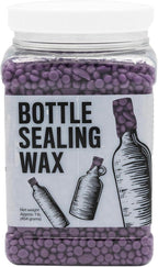 Blended Waxes, Inc. Bottle Sealing Wax, Pastille Wax Seal Beads For Wine, Beer, and Liquor Bottle Sealing, Seals Between 25-30 Bottles, 1 lb, Purple