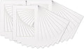 5.5x8.5 Mat for 8.5x11 Frame - Precut Mat Board Acid-Free White 5.5x8.5 Photo Matte For a 8.5x11 Picture Frame, Premium Matboard for Family Photos, Show Kits, Art, Picture Framing, Pack of 25 Mats