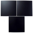 EAGLE 1: 12" x 12" 26 Gauge Sheet Metal Squares (3 Pack Per Order, Multiple Colors) Great for Arts, Crafts, DIY Home or Work Projects (18" X 18", Black)