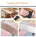 30Pcs 9 x 3.6 Inchs 80 Grit Wet and Dry Handmade Universal Sanding Sheets, Suitable for Woodworking Furniture/Automobiles/Metal/Lacquer Polishing Sandpaper
