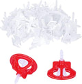 Professional Tile Leveling System Kit，Anti-Loosening Spacers/Wall, Bathroom Tiling - 1/8" Precision Alignment & Grout Spacing Tools(100caps+300base, 1/8)