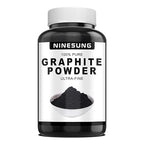 Pure Graphite Powder, 44-Micron Ultra-Fine Graphite Powder, Excellent Dry Powdered Graphite's Lubricant, Amazing Artistic Powdered Graphite's for Sketching, Drawing, Pencils, Locks - 8 oz