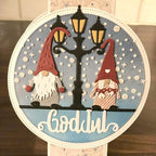 Metal Cutting Dies DIY Embossing Stencil Template Scrapbooking Card Making Mold Photo Album Arts Crafts Tools (Christmas Doll Set-6.3x8cm)