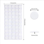 Adhesive Stick dots Two-Sided Sided Mounting Putty Stick Tack for Wall Hanging Crafts Balloons Festival Party Decorations,Clean Removable()