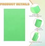 MECCANIXITY 100 Sheet Colored Vellum Paper 4" x 6", 100gsm Translucent Printable Vellum Sheets for Printing Wedding Invitations Inkjet Laser Printer, Green
