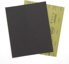 Sandpaper Sheets, 120 Grit Dry Wet Sand Paper, 9 x 11 Inch,Silicon Carbide, for Wood Furniture Finishing,Metal Sanding and Automotive Polishing,10 -Sheet