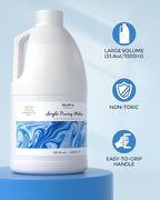 Nicpro Paint Thinner for Acrylic Painting, 33.8oz / 1000ml, Acrylic Paint Thinner, Acrylics Flow Medium Improve Flow Consistency