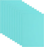 uxcell 10 Pcs Green EVA A4 Foam Sheets Crafts, 12 x 8 Inch Foam Paper for DIY Crafts Project Classroom Scrapbook Art Cards Home Office Decoration (2mm Thick)