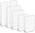 6Pcs Acrylic Stamping Block, Clear Acrylic Block for Stamping, Stamp Block Decorative Stamp Block for Scrapbooking Crafts Making