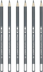 PATIKIL Watercolor Pencil, 6Pcs Water Soluble Pencils for Blending, Coloring, Sketch Drawing, Painting, Grey