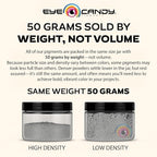Eye Candy Pigments Premium Blue Mica Powder - Aoi Hi Blue (50gr) - for Epoxy, Resin, Soap, Paint, Woodworking, Acrylic Pouring, Bath Bombs, Fishing Lures - DIY Arts and Crafts Additive