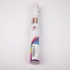 VINYL FROG Metallic Foil HTV Vinyl Roll 12" x5ft Rainbow Heat Transfer Vinyl Holographic Chrome Iron on Vinyl Easy to Cut & Weed DIY Heat Press Design for T-Shirts